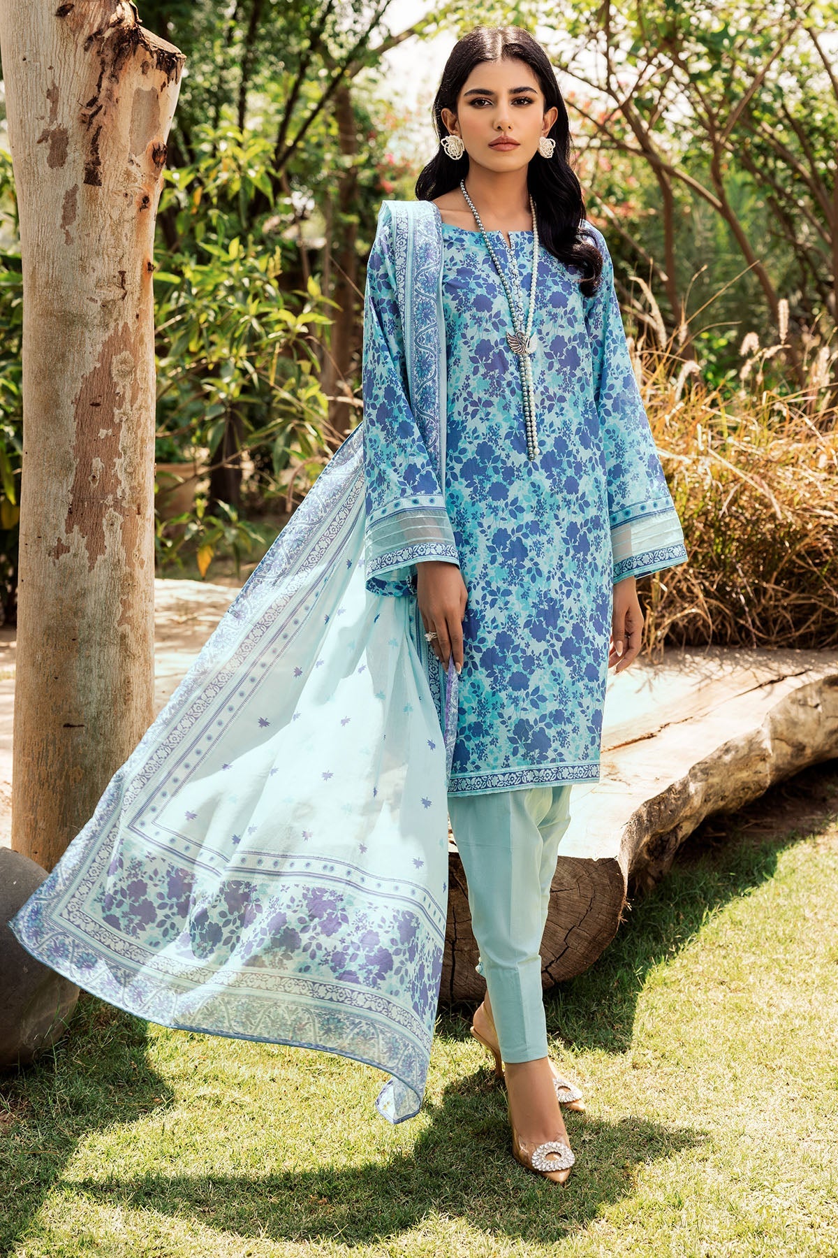 2024 RANG BY MOTIFZ DIGITAL PRINTED LAWN VOL 5