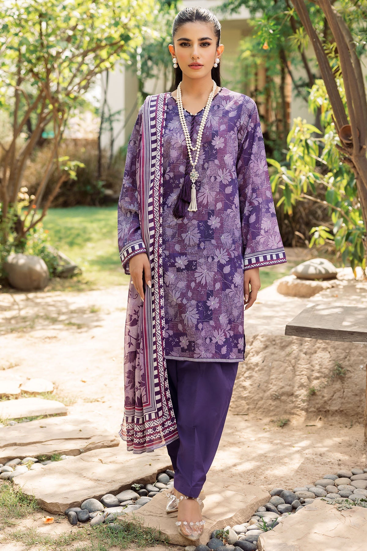 2024 RANG BY MOTIFZ DIGITAL PRINTED LAWN VOL 5