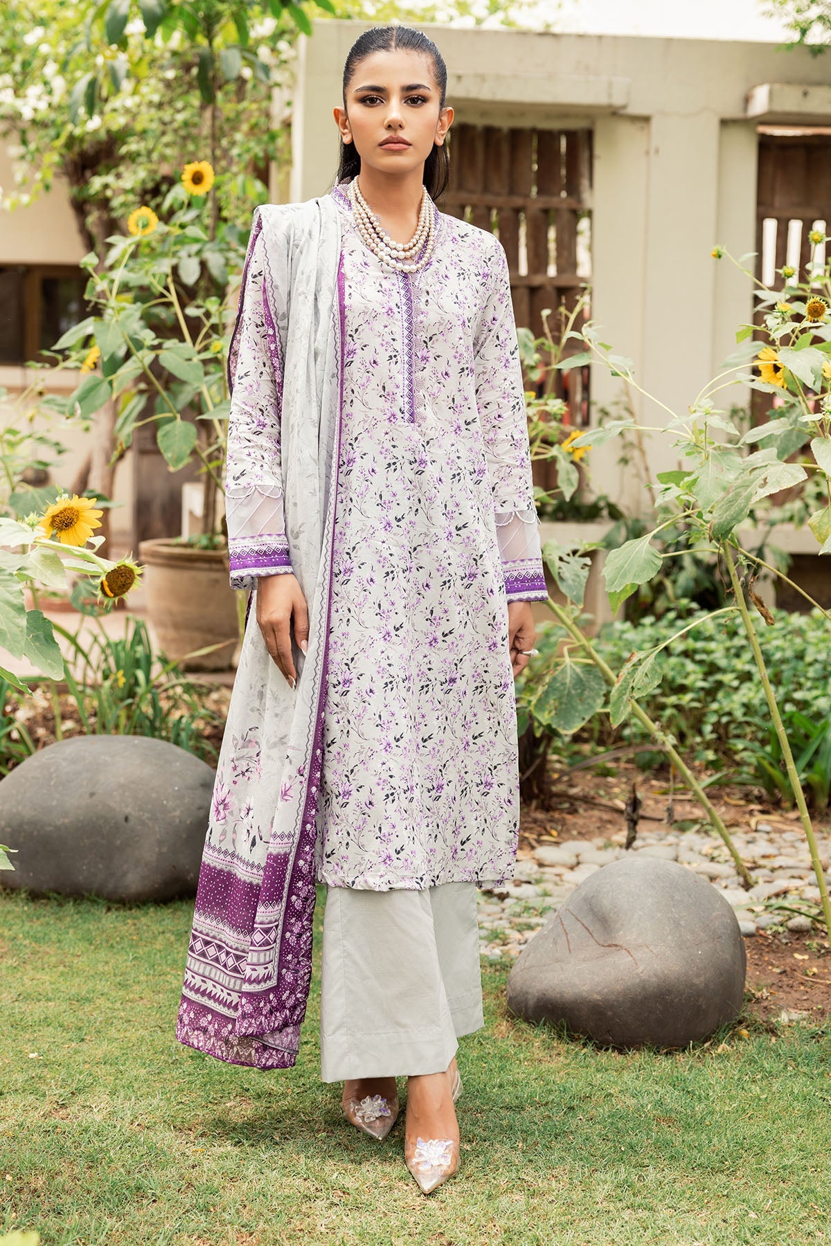 2024 RANG BY MOTIFZ DIGITAL PRINTED LAWN VOL 5