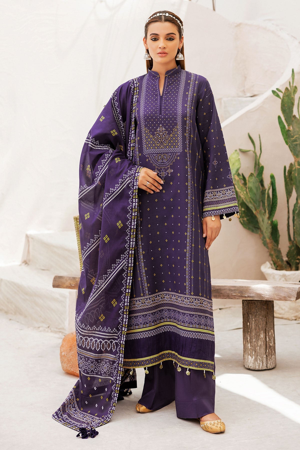 2024 RANG BY MOTIFZ DIGITAL PRINTED LAWN VOL 6