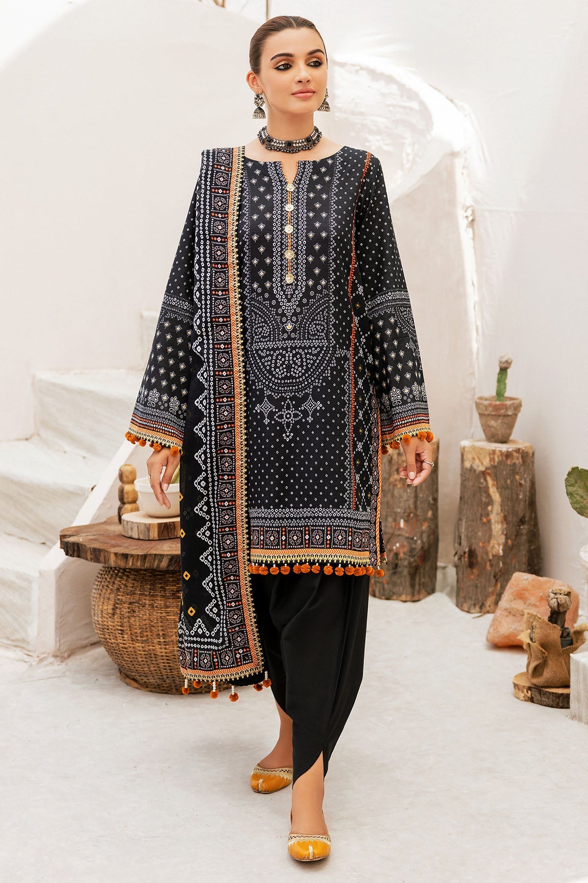 2024 RANG BY MOTIFZ DIGITAL PRINTED LAWN VOL 6