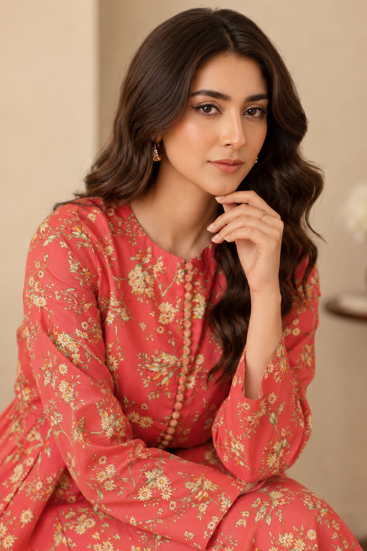 4745-INGA DIGITAL PRINTED LAWN STITCHED