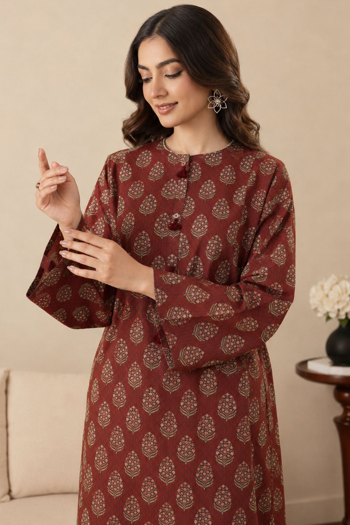 4754-NATALYA DIGITAL PRINTED LAWN STITCHED