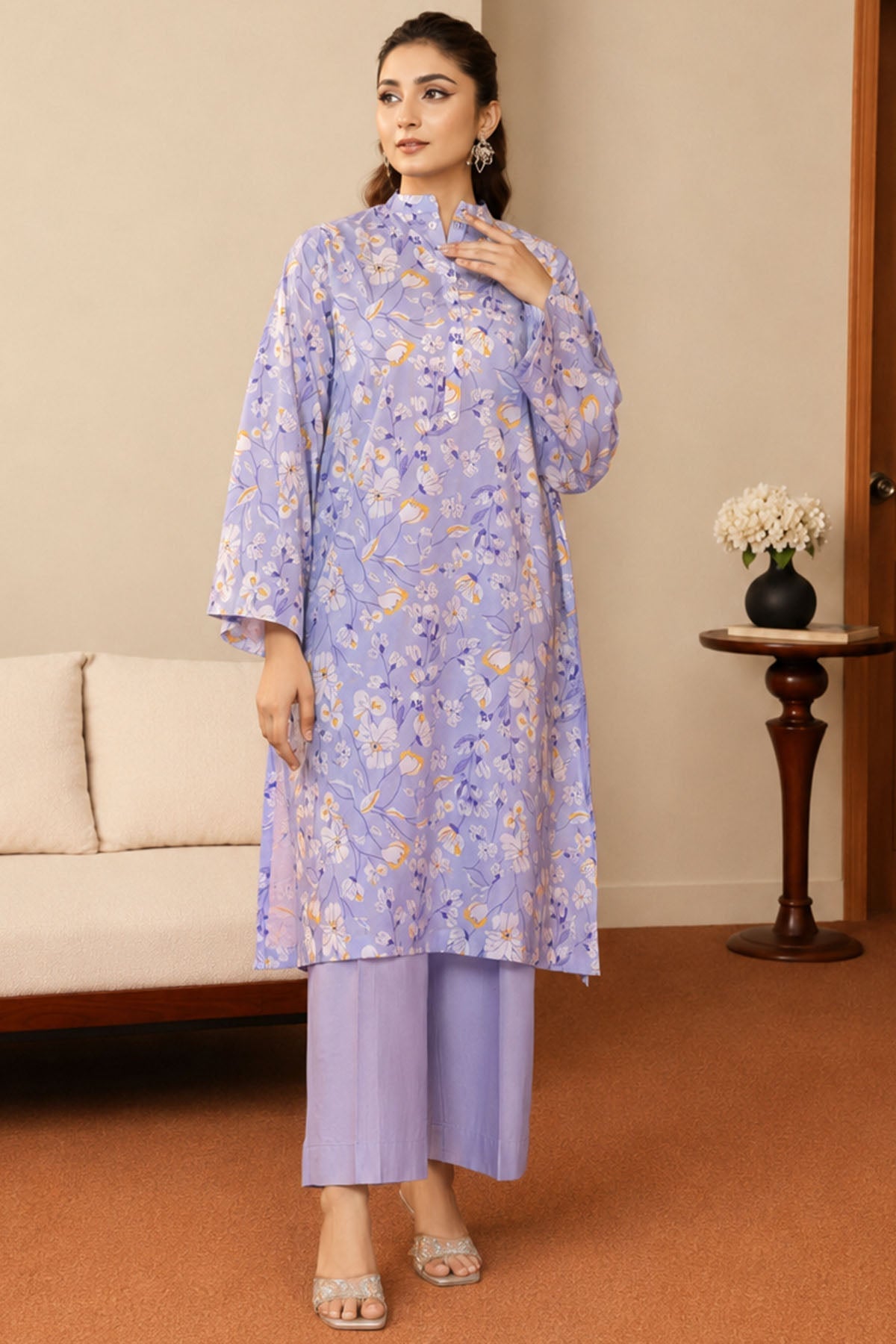 4756-FAINA DIGITAL PRINTED LAWN STITCHED