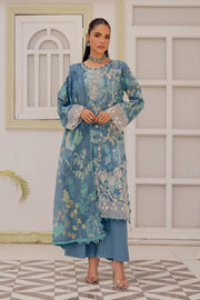 4762-KANWAL EMBROIDERED LAWN STITCHED