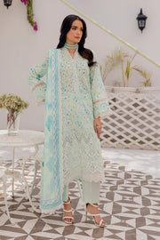 4763-NAAZ EMBROIDERED LAWN STITCHED