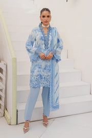 4765-SHAMEEN EMBROIDERED LAWN STITCHED