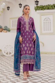 4768-RANIA EMBROIDERED LAWN STITCHED