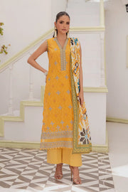 4770-SANOBER EMBROIDERED LAWN STITCHED