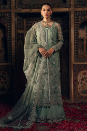 4828-ELHAM EMBROIDERED SILK NET STITCHED