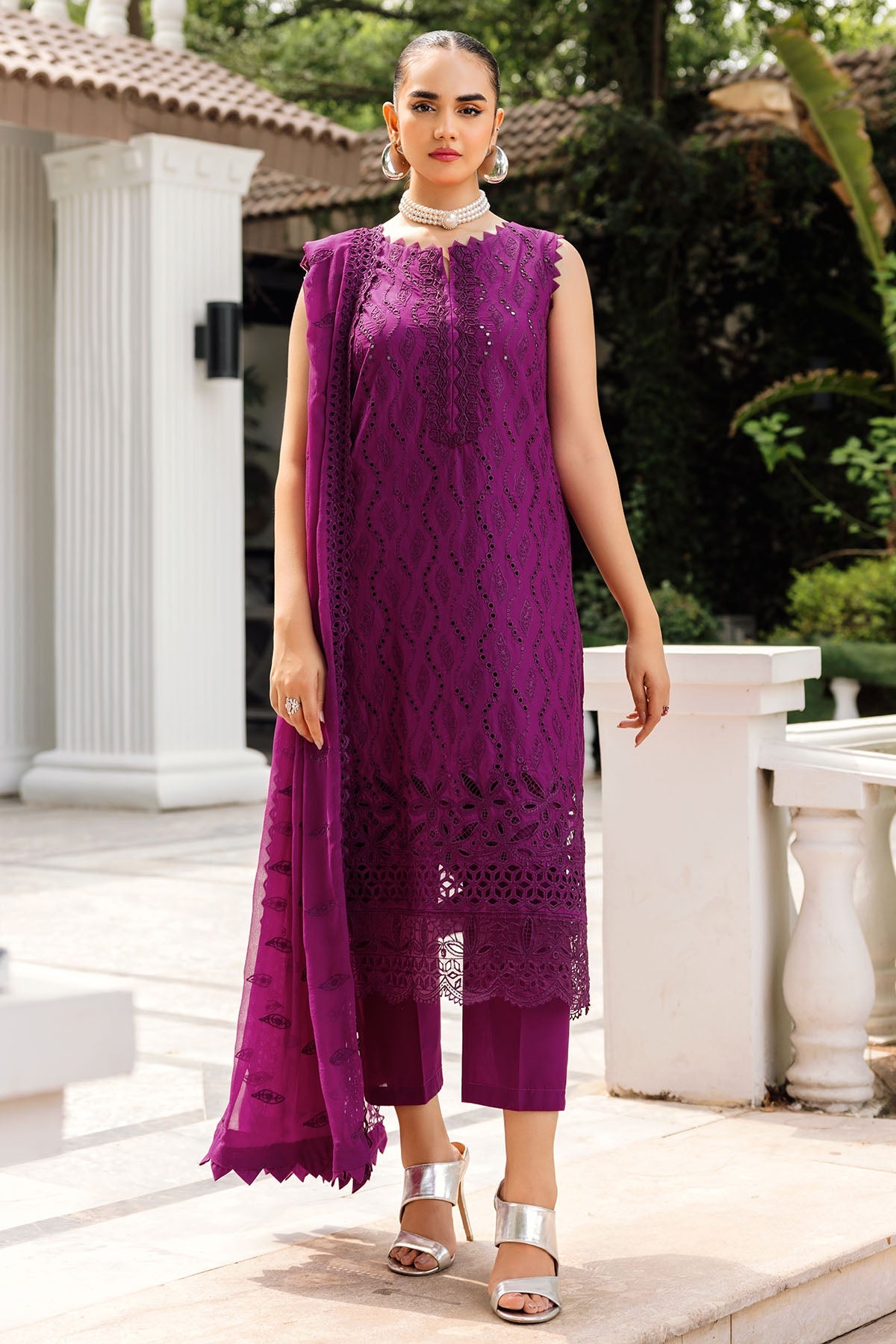 4835-ZANIA EMBROIDERED LAWN UNSTITCHED