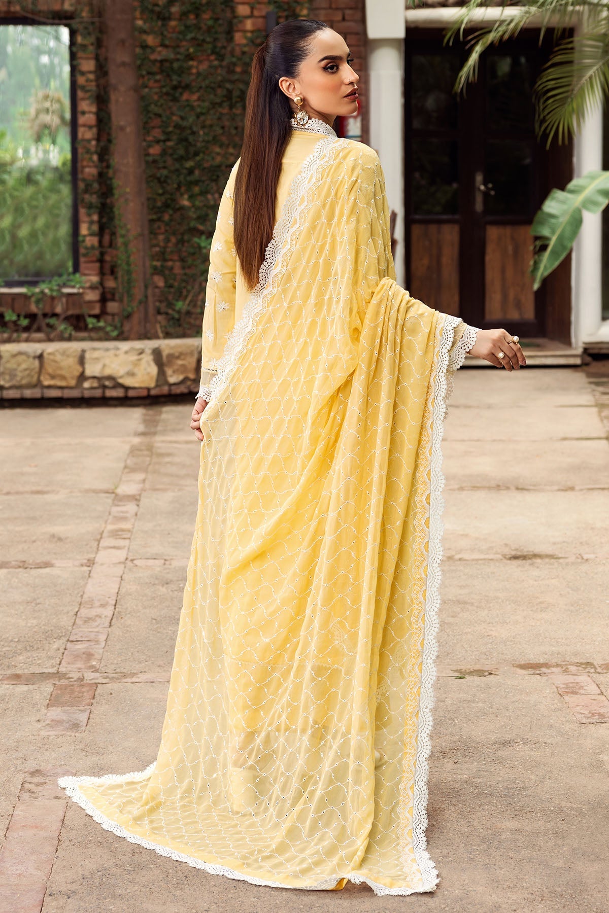 4840-NIMAL EMBROIDERED LAWN UNSTITCHED