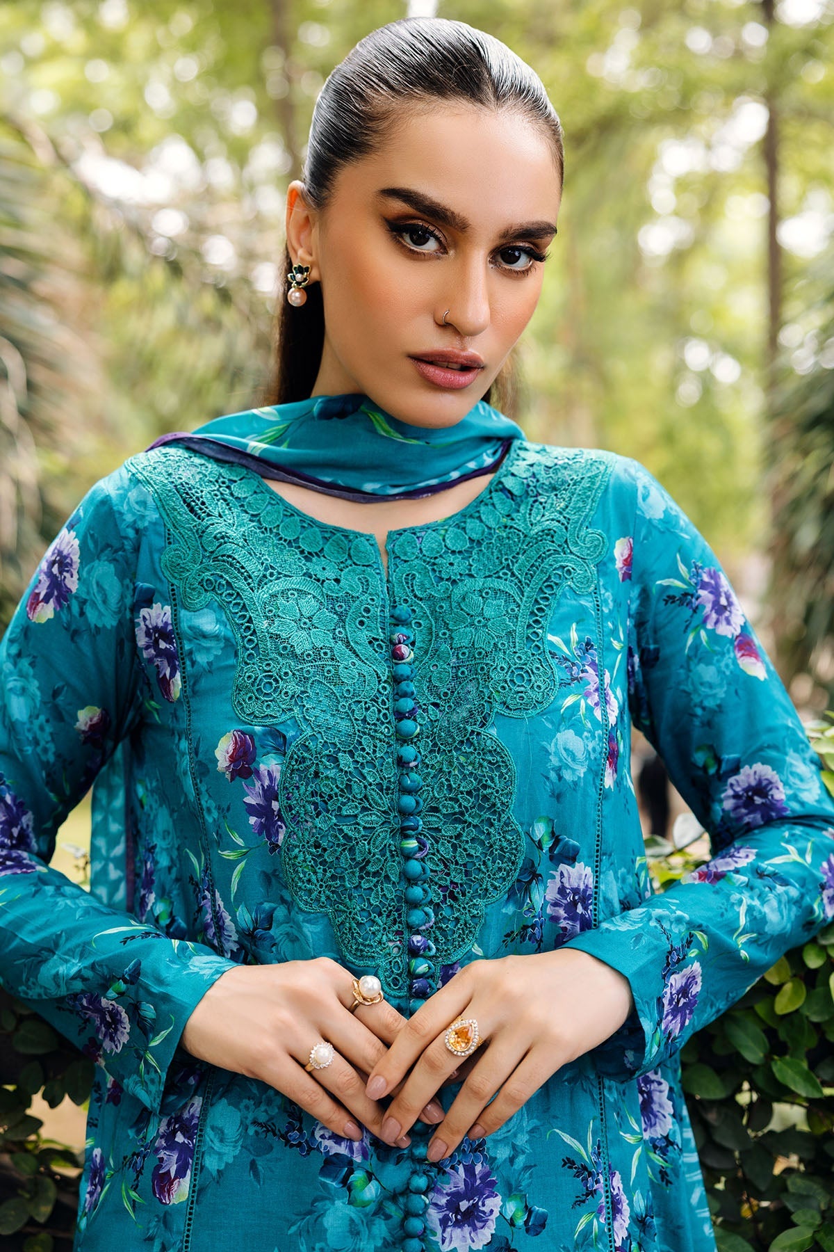 4893-AALIYA DIGITAL PRINTED LAWN UNSTITCHED