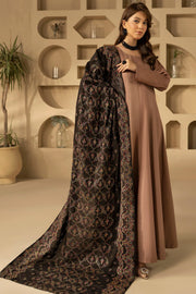 4903-NAAIRAH EMBROIDERED KHADDAR SHAWL