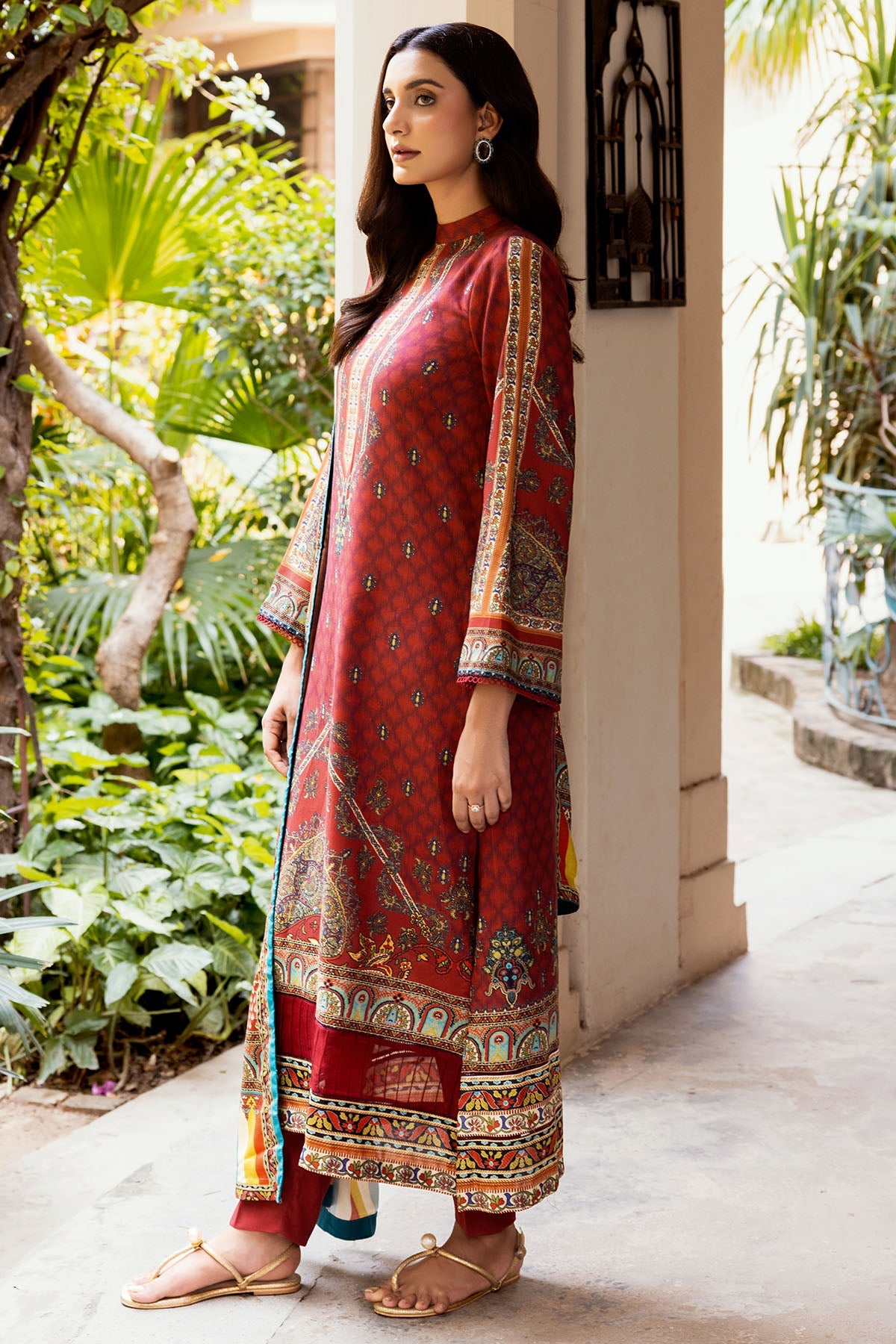 4921-SARAH DIGITAL PRINTED LINEN UNSTITCHED