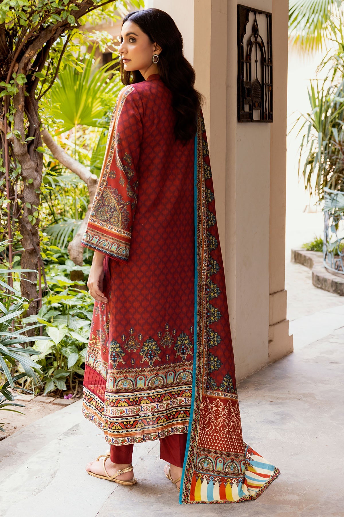 4921-SARAH DIGITAL PRINTED LINEN UNSTITCHED