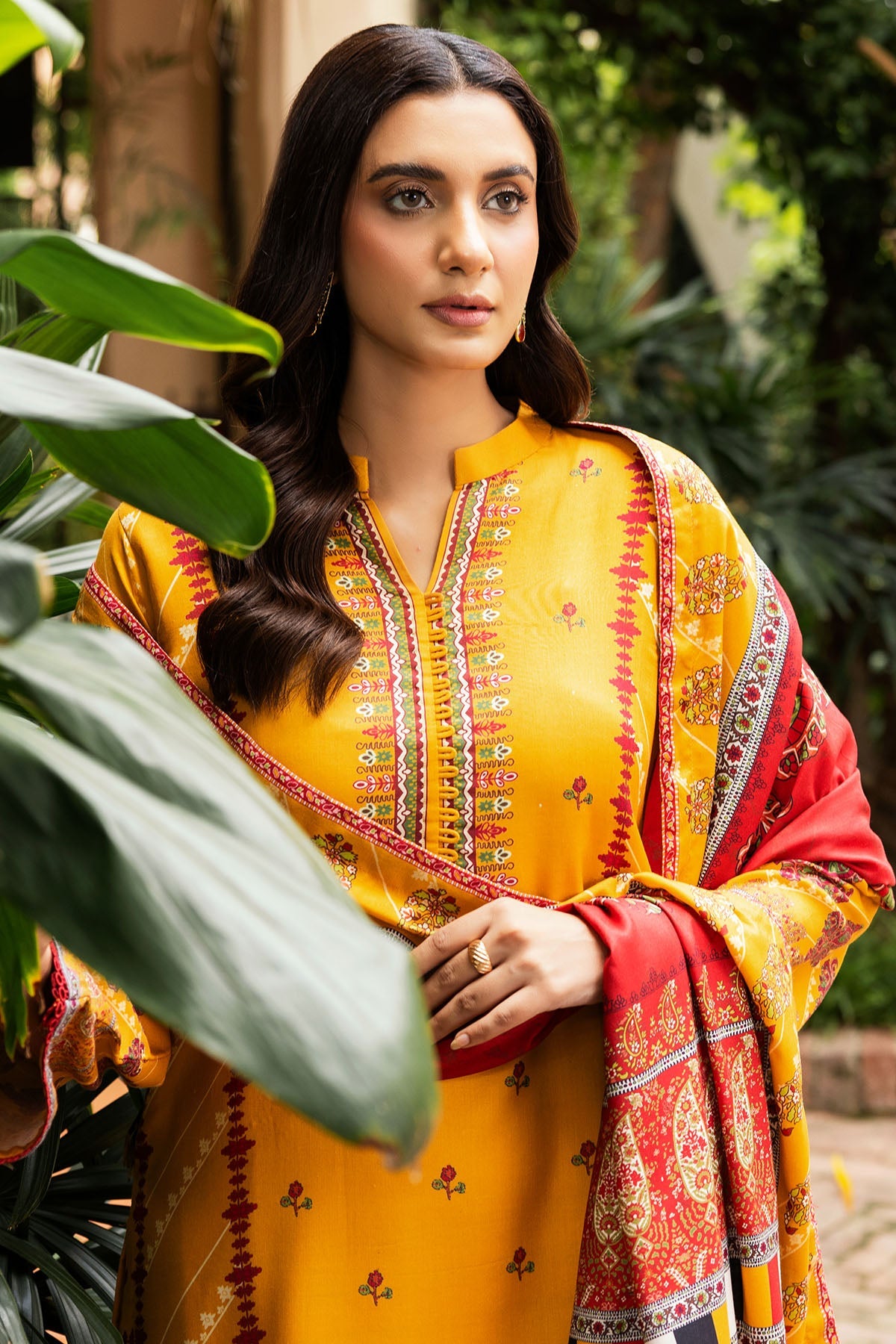 4923-SAMANA DIGITAL PRINTED LINEN UNSTITCHED