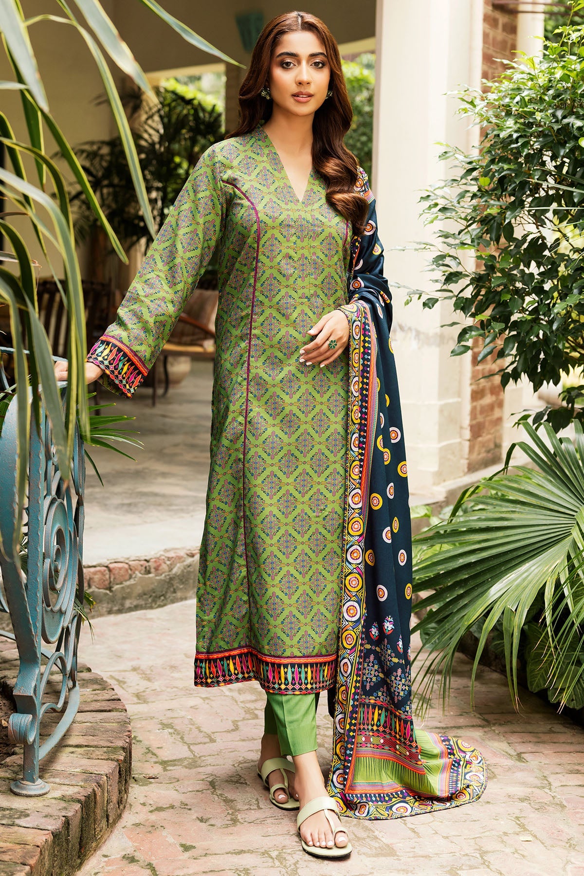 4927-ELISA DIGITAL PRINTED LINEN UNSTITCHED