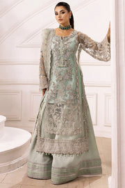 4936-JANAN EMBROIDERED SILK NET STITCHED