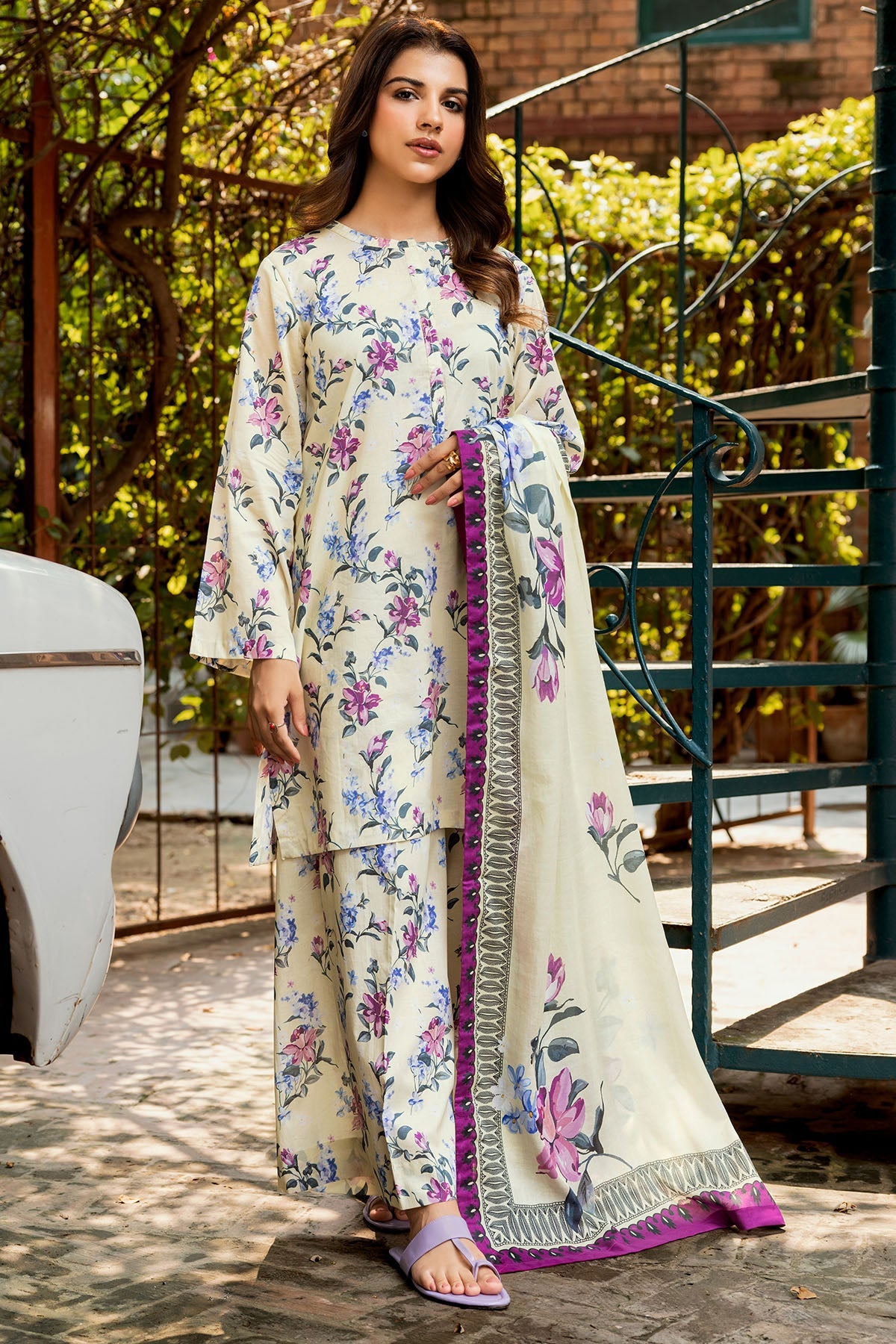 2024 RANG BY MOTIFZ DIGITAL PRINTED LAWN VOL 9