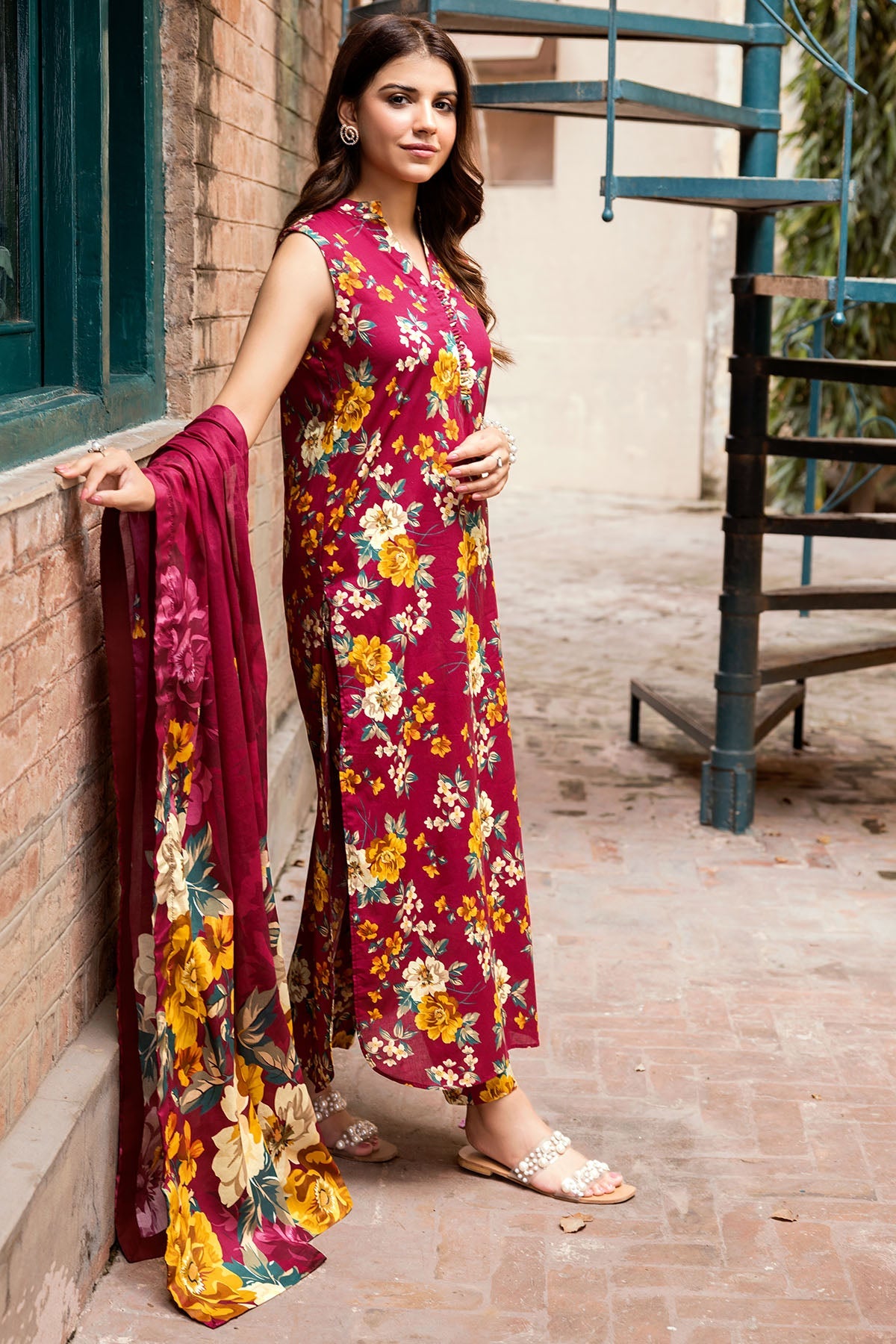 2024 RANG BY MOTIFZ DIGITAL PRINTED LAWN VOL 9