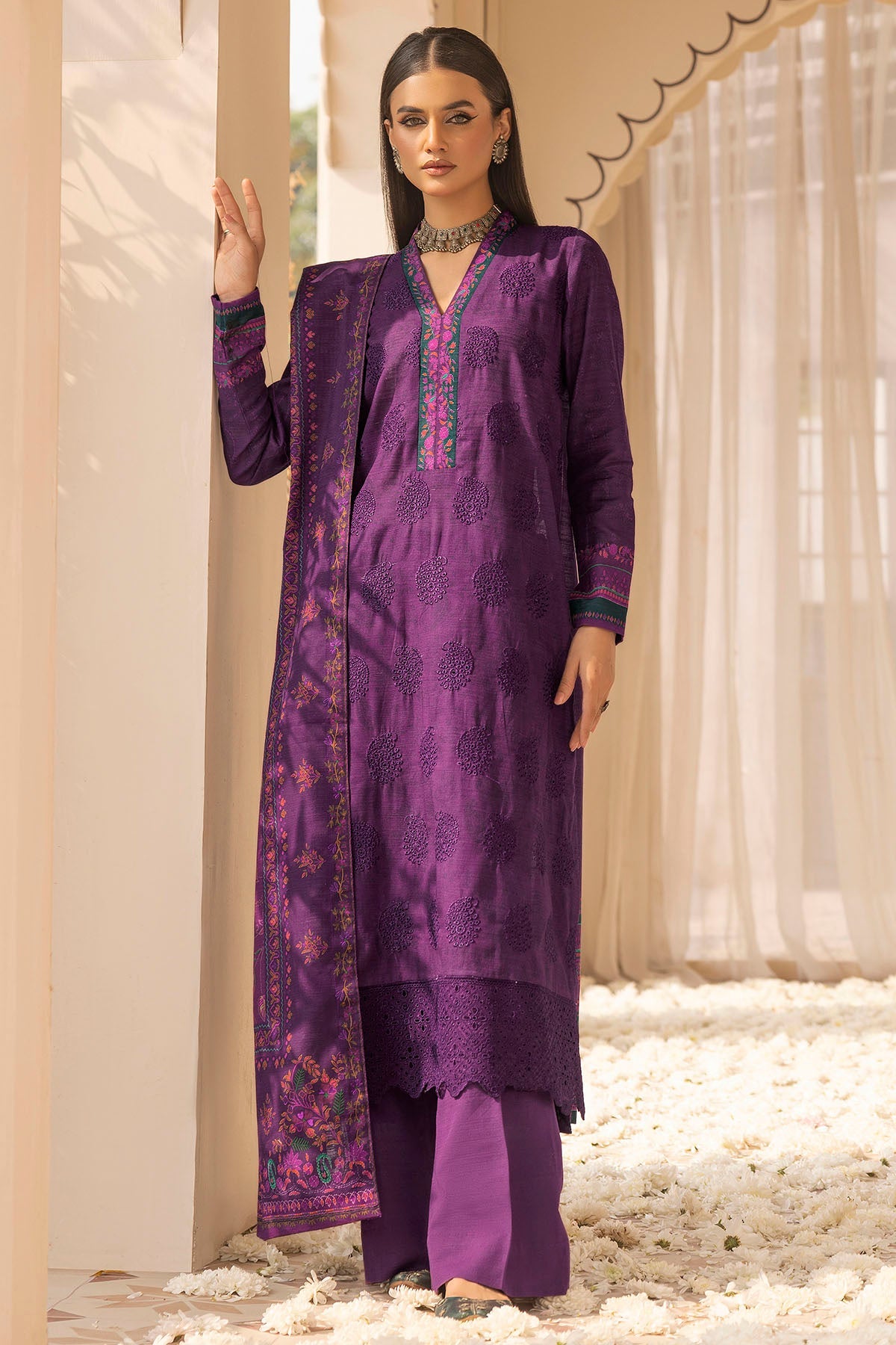 2024 UMANG BY MOTIFZ DIGITAL PRINTED EMBROIDERED KHADDAR VOL 1