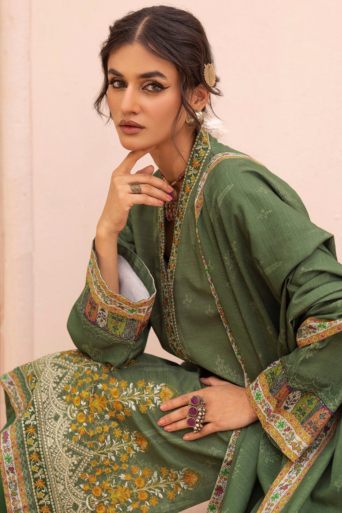 5024-TAIMA DIGITAL PRINTED KHADDAR UNSTITCHED