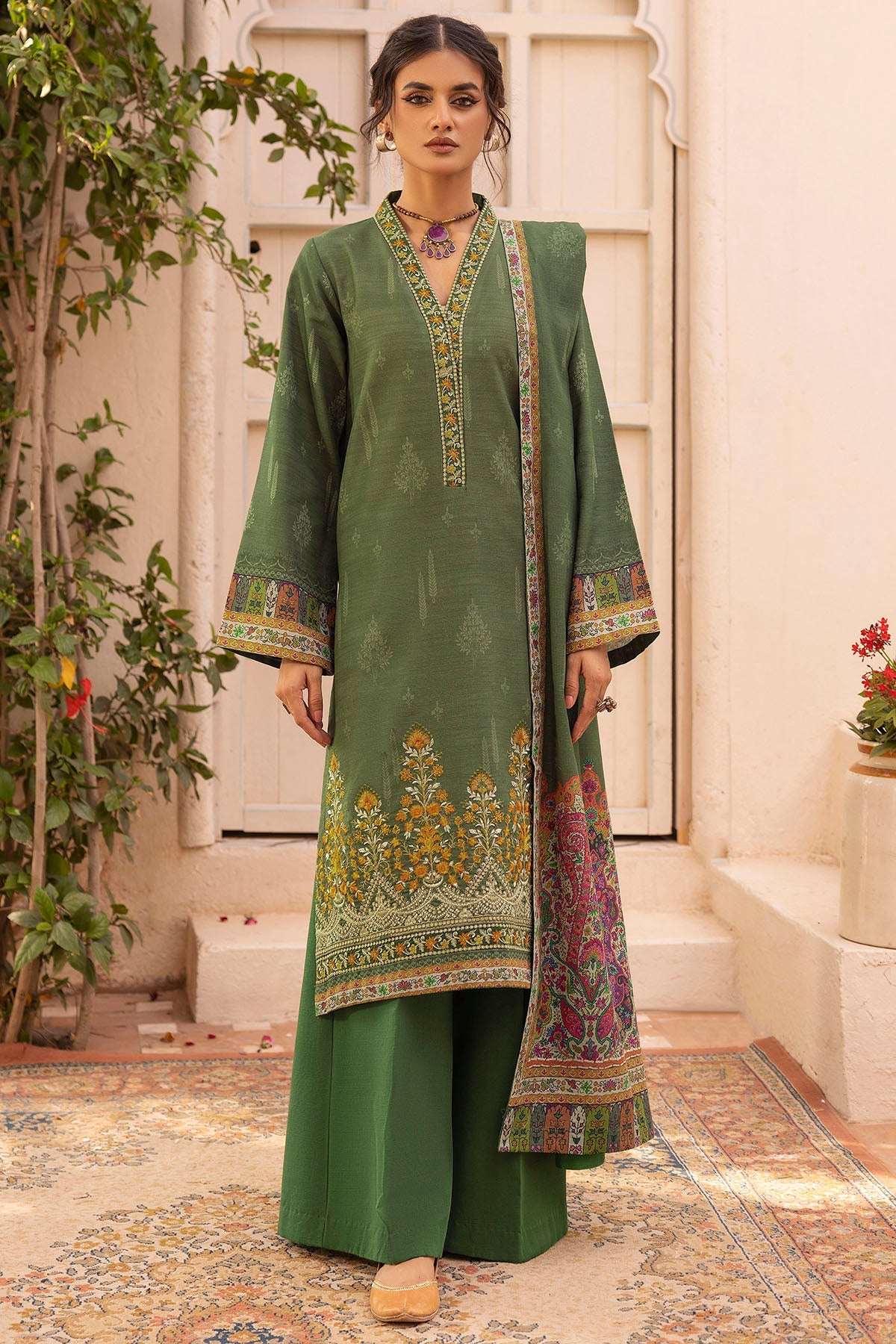 2024 UMANG BY MOTIFZ DIGITAL PRINTED EMBROIDERED KHADDAR VOL 1