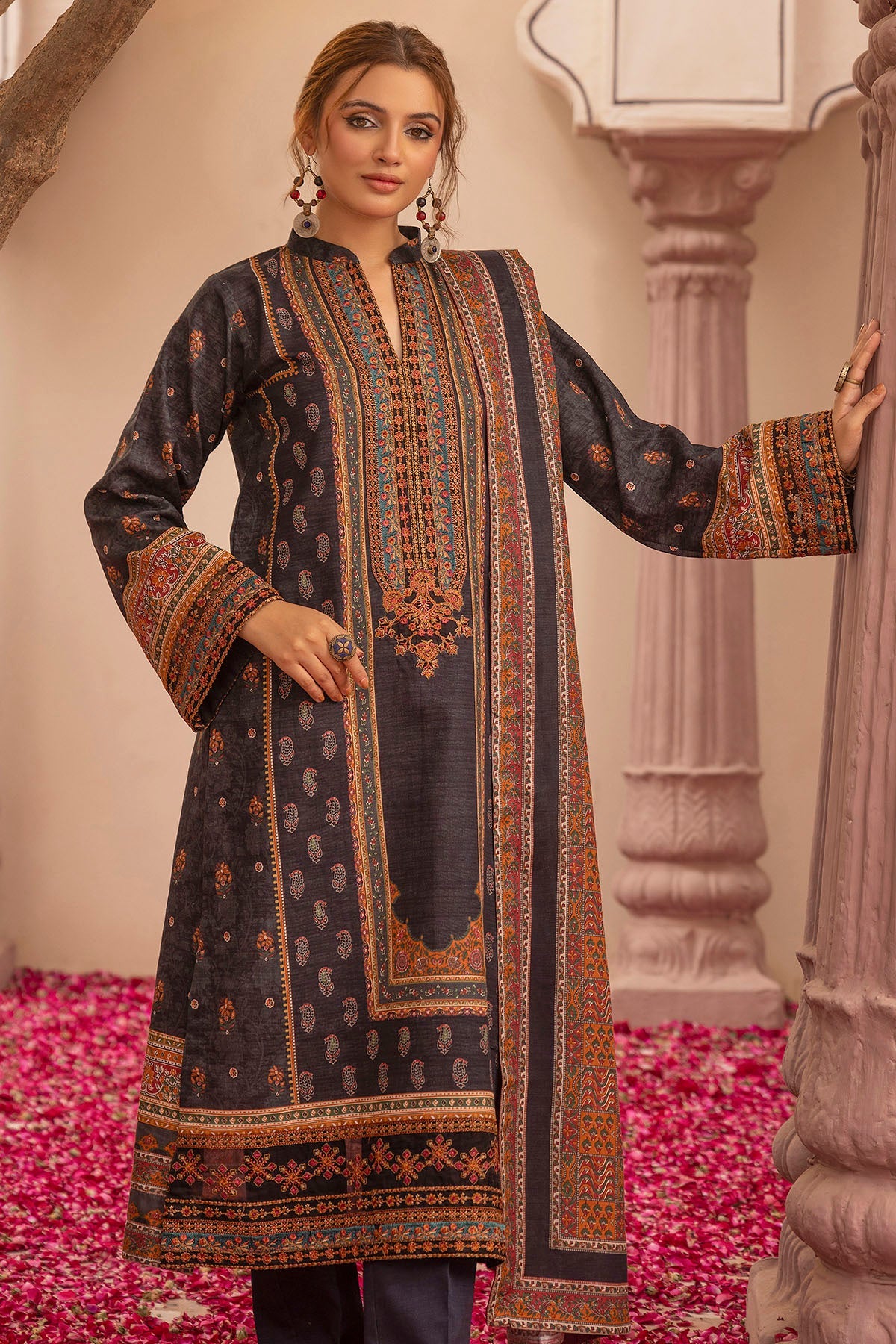 5025-SHADAN DIGITAL PRINTED KHADDAR UNSTITCHED