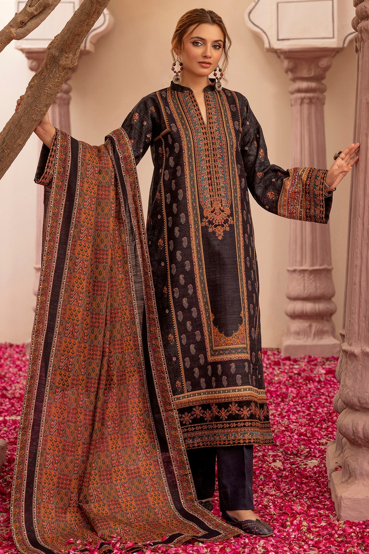 2024 UMANG BY MOTIFZ DIGITAL PRINTED EMBROIDERED KHADDAR VOL 1