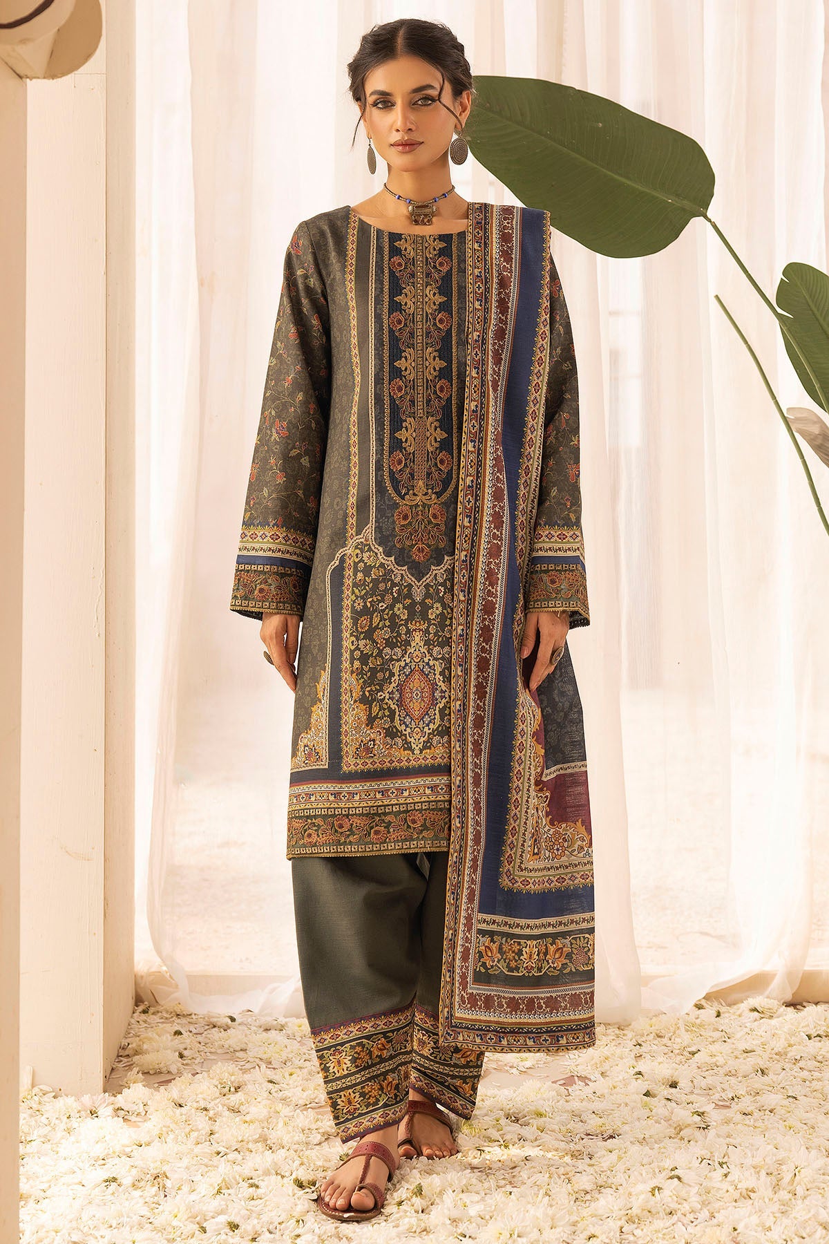 2024 UMANG BY MOTIFZ DIGITAL PRINTED EMBROIDERED KHADDAR VOL 1