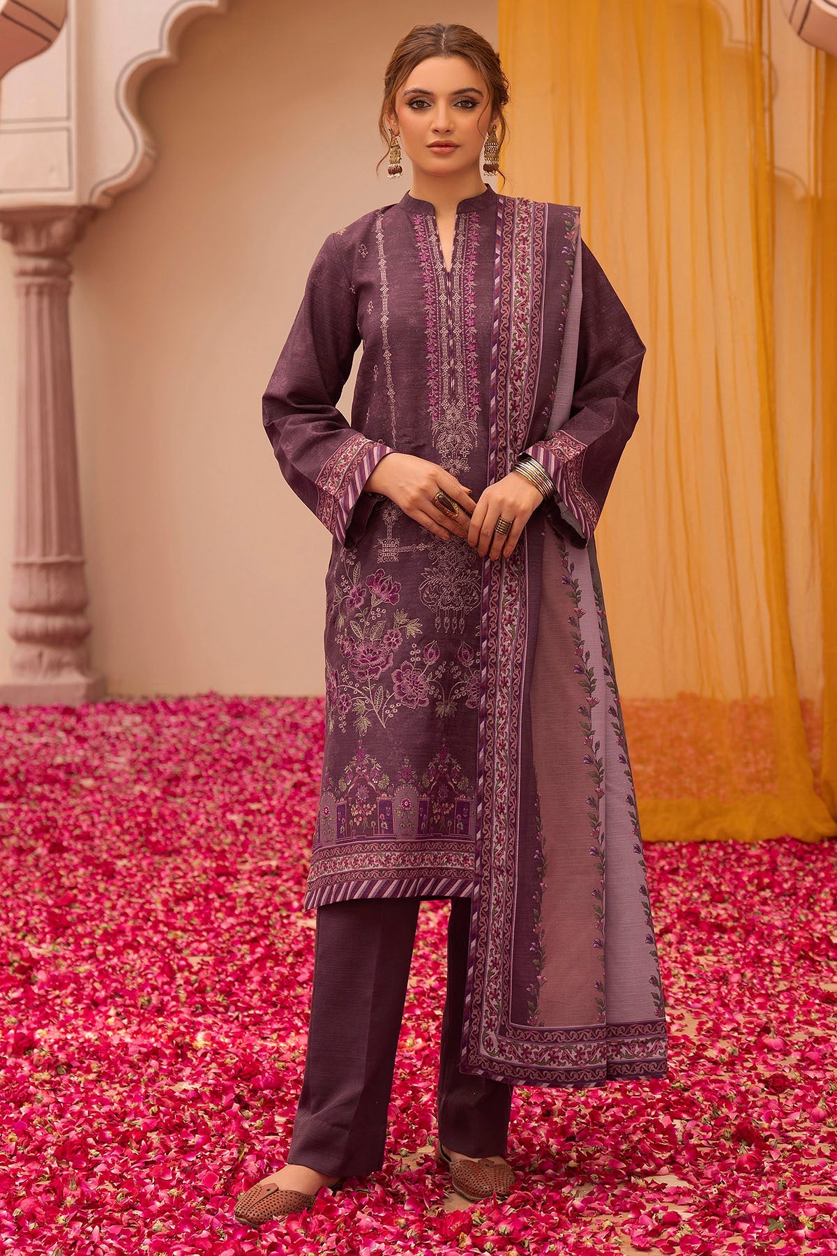 2024 UMANG BY MOTIFZ DIGITAL PRINTED EMBROIDERED KHADDAR VOL 1