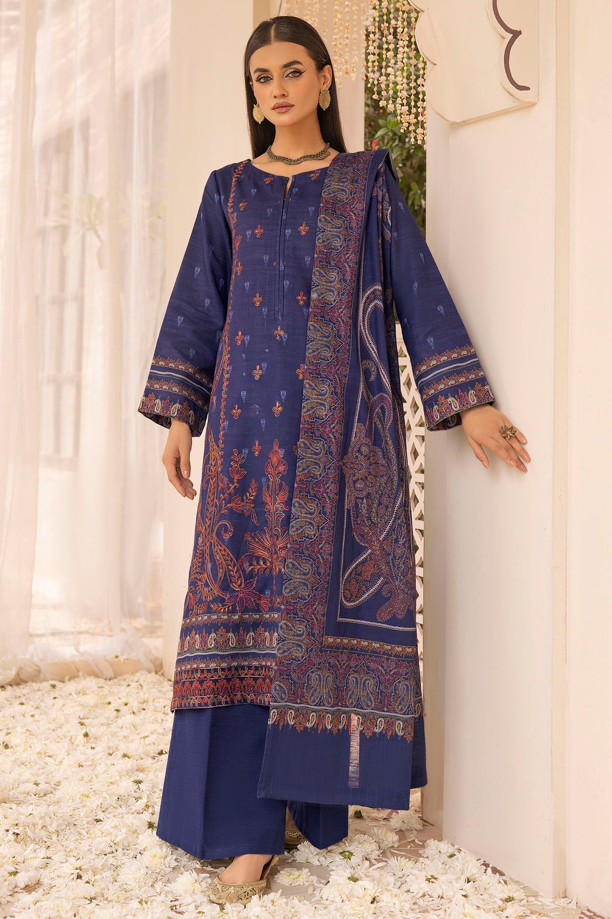 2024 UMANG BY MOTIFZ DIGITAL PRINTED EMBROIDERED KHADDAR VOL 1