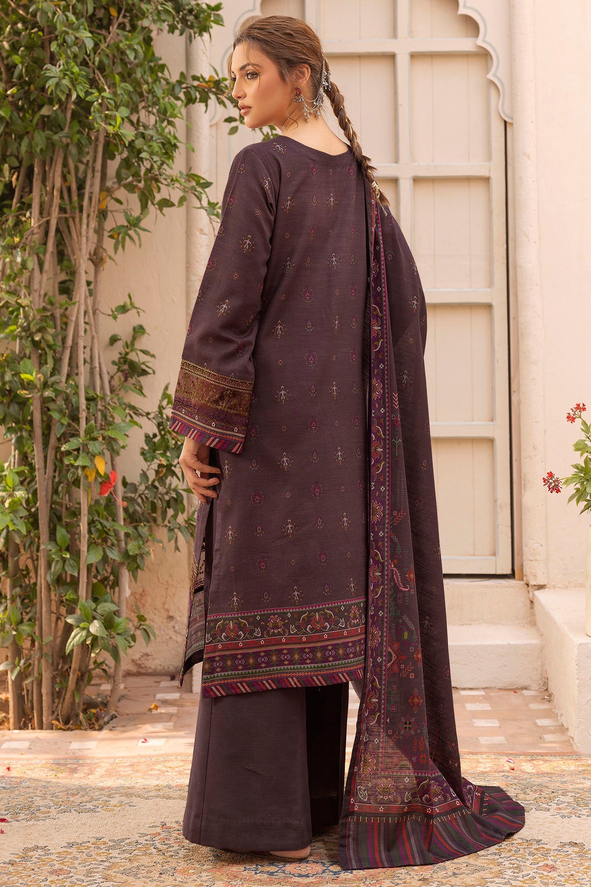 5030-IZDIHAR DIGITAL PRINTED KHADDAR UNSTITCHED