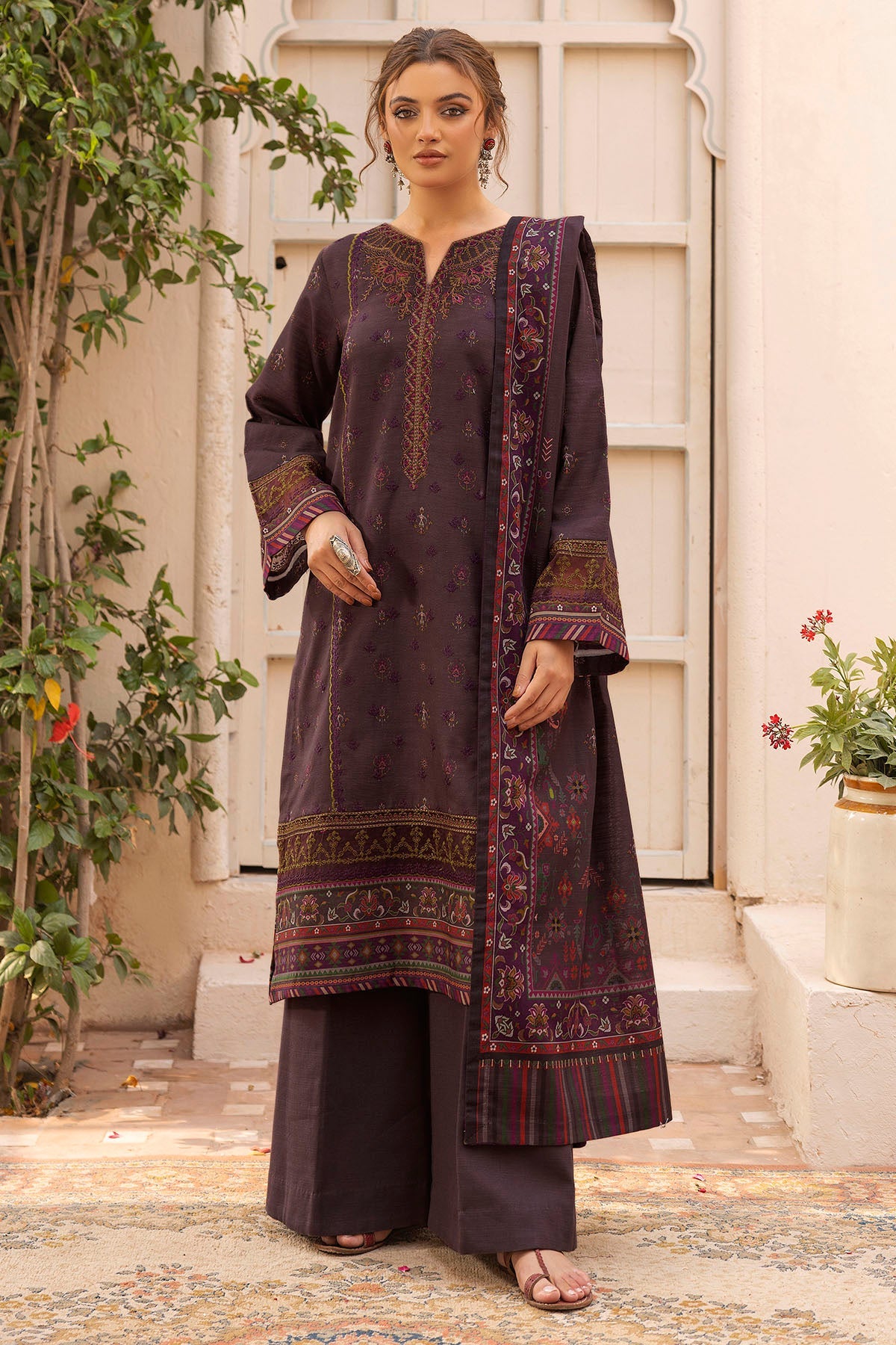 2024 UMANG BY MOTIFZ DIGITAL PRINTED EMBROIDERED KHADDAR VOL 1