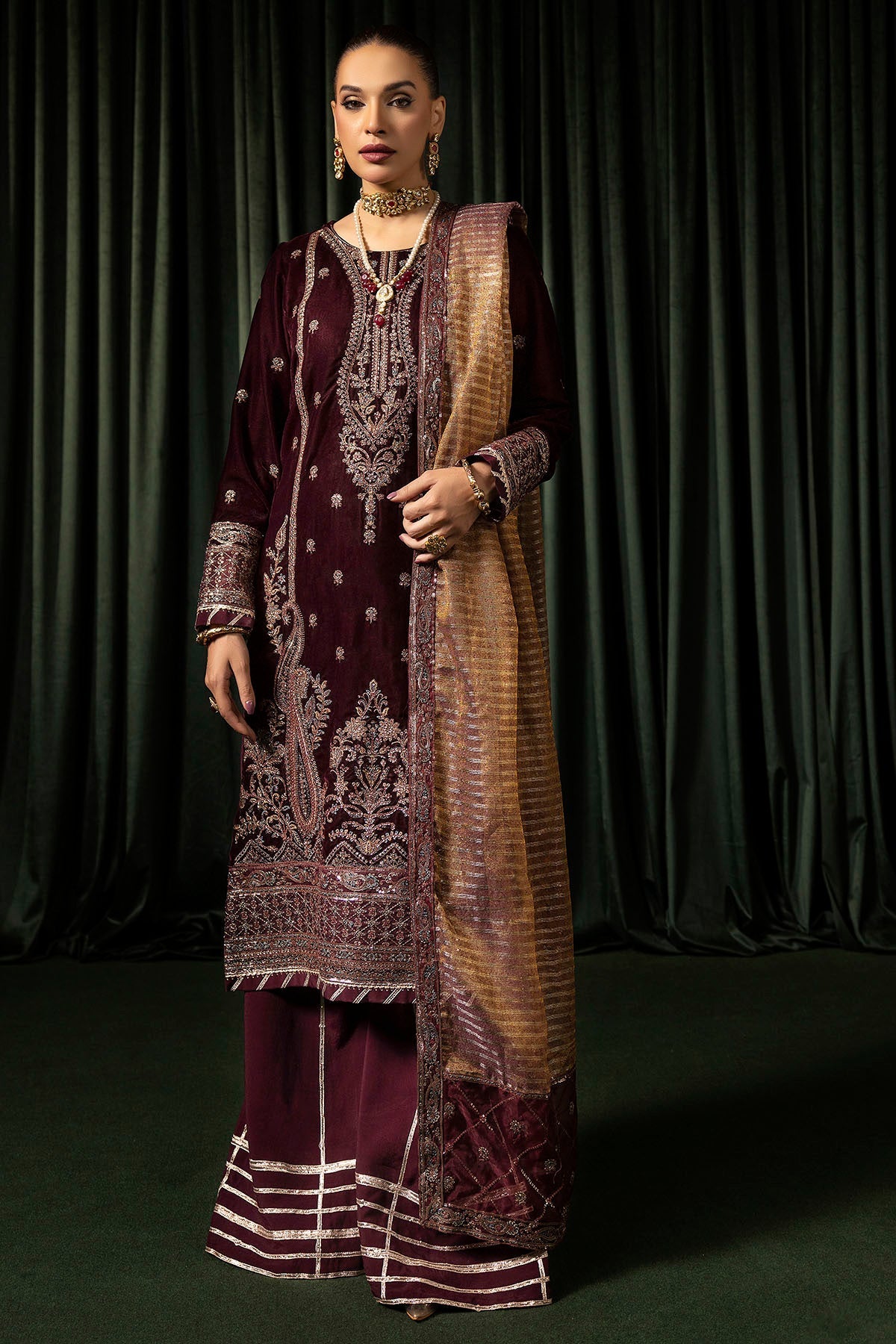 2024 PREMIUM EMBROIDERED VELVET VOL 1