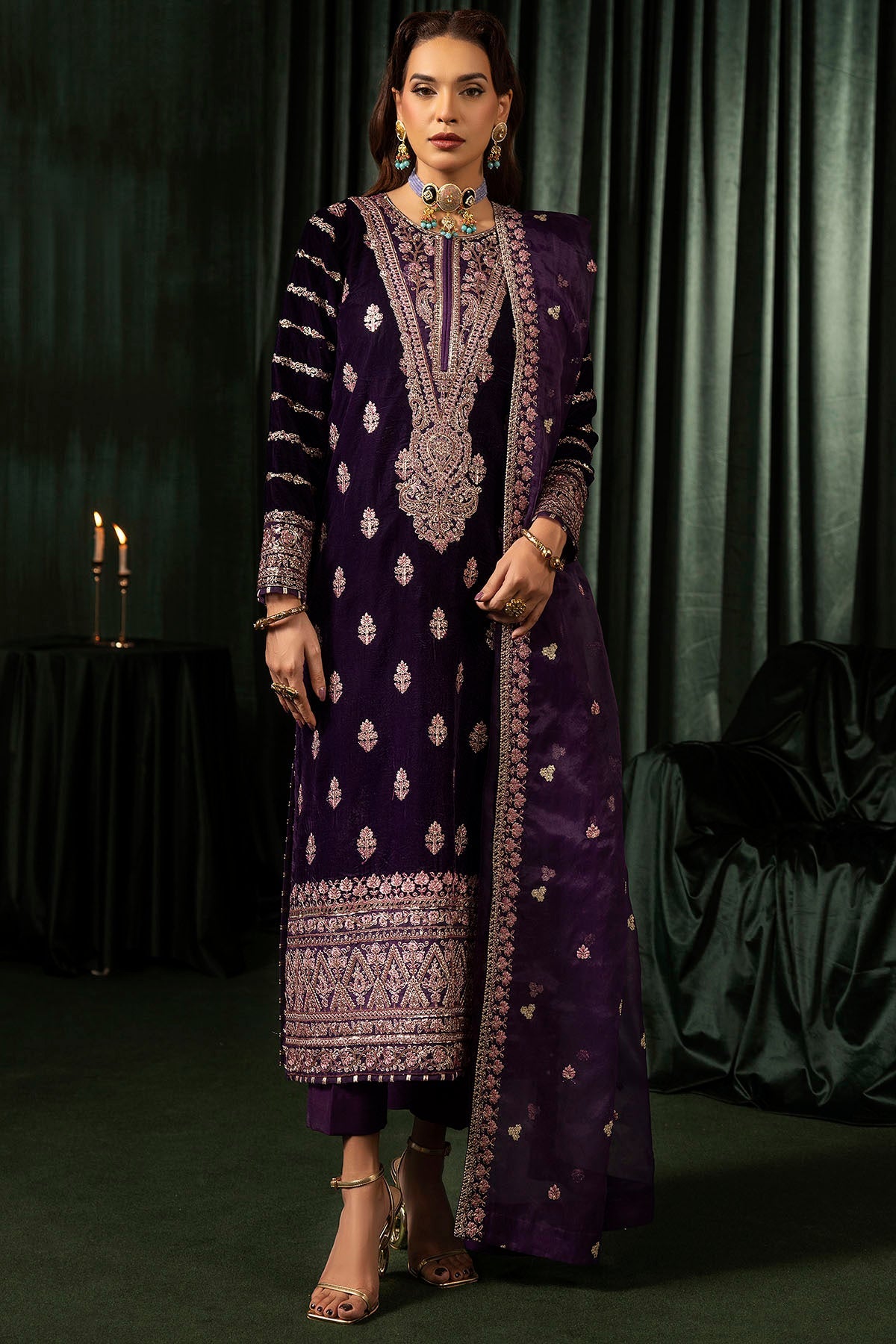 2024 PREMIUM EMBROIDERED VELVET VOL 1