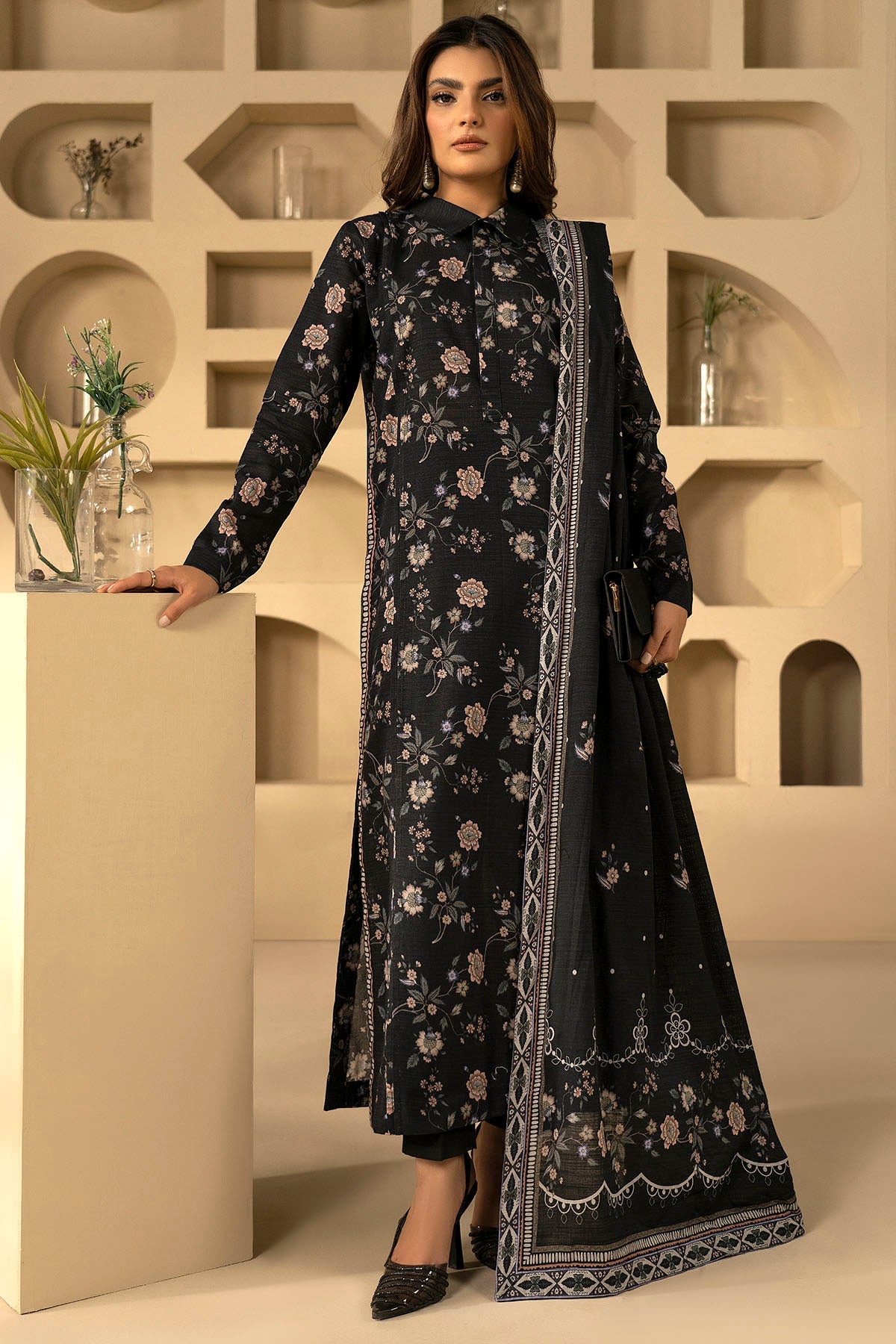 5107-NAMAR DIGITAL PRINTED KHADDAR UNSTITCHED