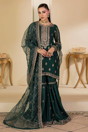 5135-JADE EMBROIDERED CRINKLE CHIFFON UNSTITCHED