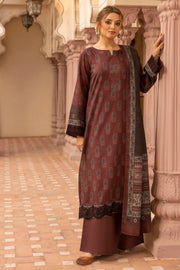 5202-YUMNA EMBROIDERED KHADDAR UNSTITCHED