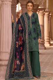 5205-SALWA EMBROIDERED KHADDAR UNSTITCHED