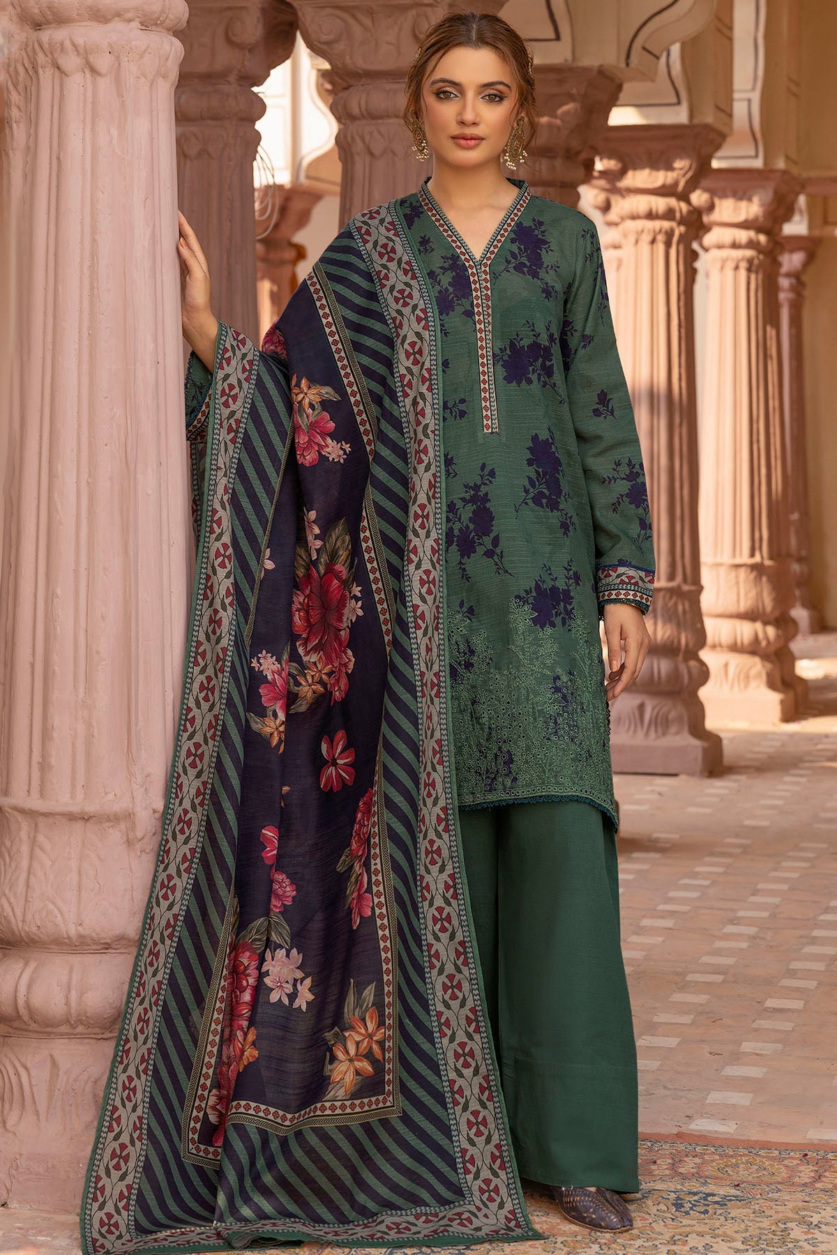 2024 UMANG BY MOTIFZ DIGITAL PRINTED EMBROIDERED KHADDAR VOL 2
