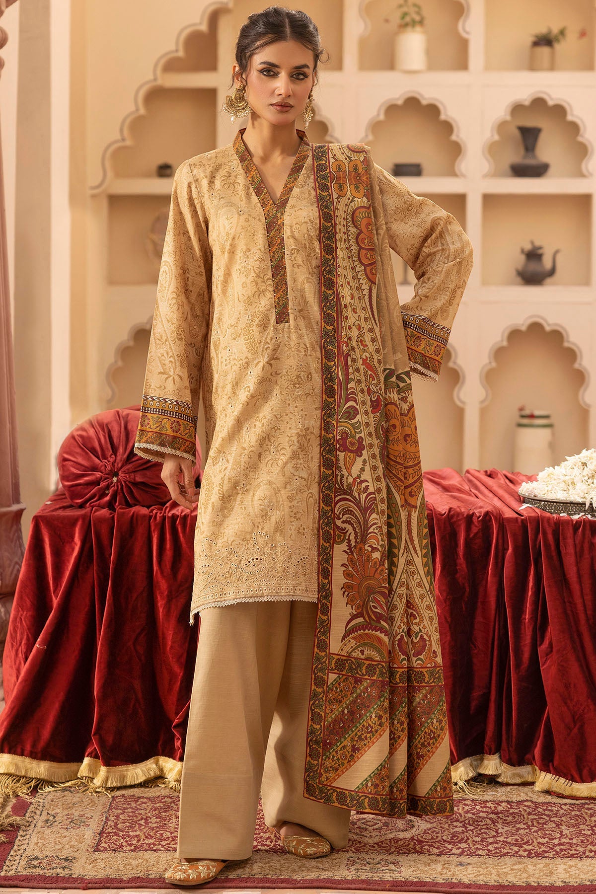 2024 UMANG BY MOTIFZ DIGITAL PRINTED EMBROIDERED KHADDAR VOL 2