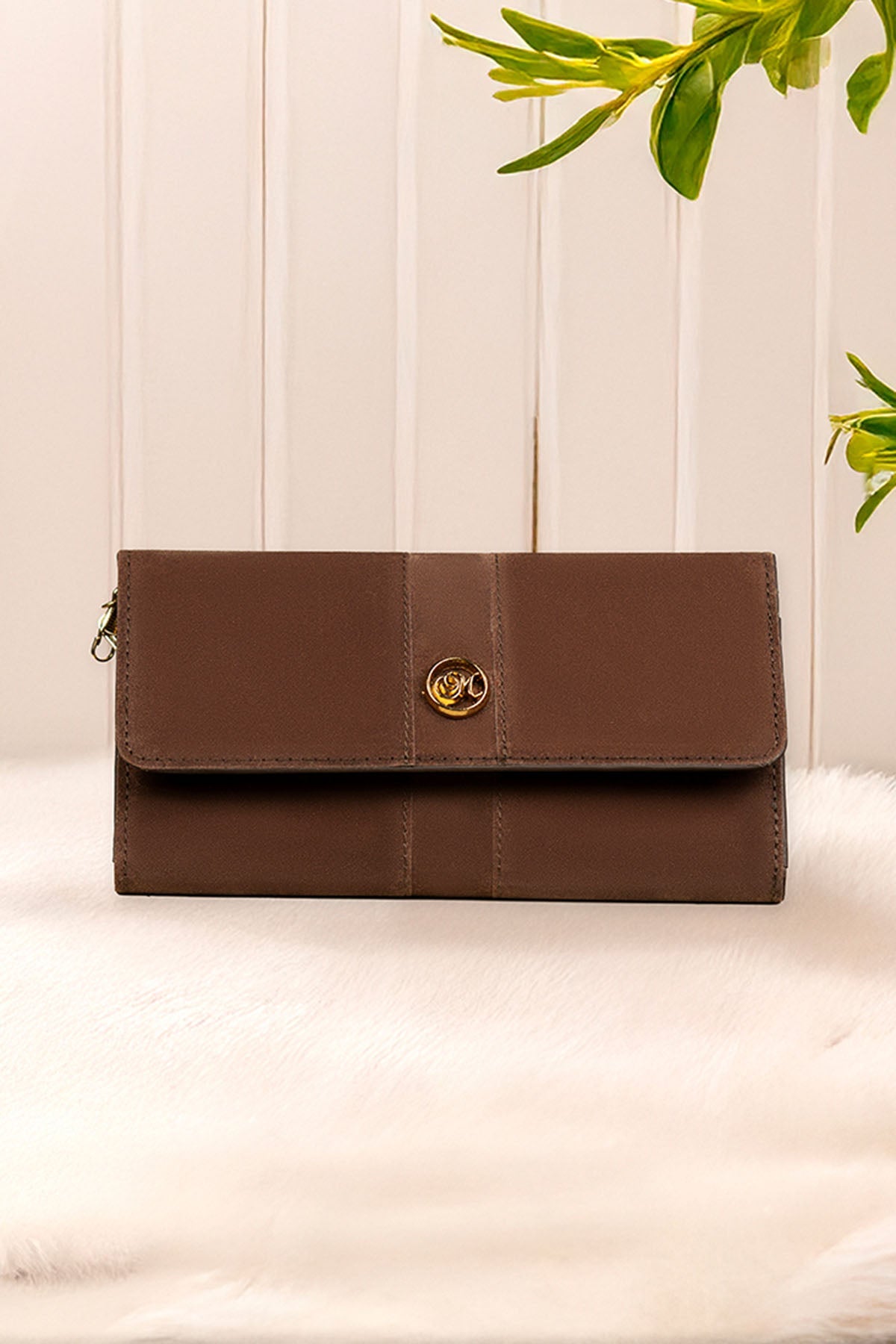 5292-ESPRESSO ACCESSORIES CLUTCH