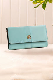 5293-AQUAMARINE ACCESSORIES CLUTCH