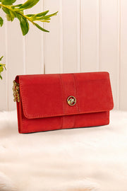 5296-GARNET ACCESSORIES CLUTCH