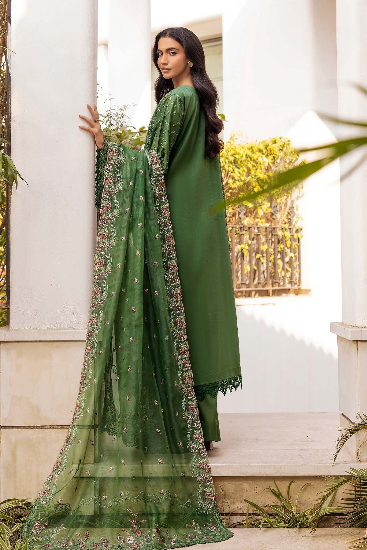 5303-DARCY EMBROIDERED LAWN STITCHED