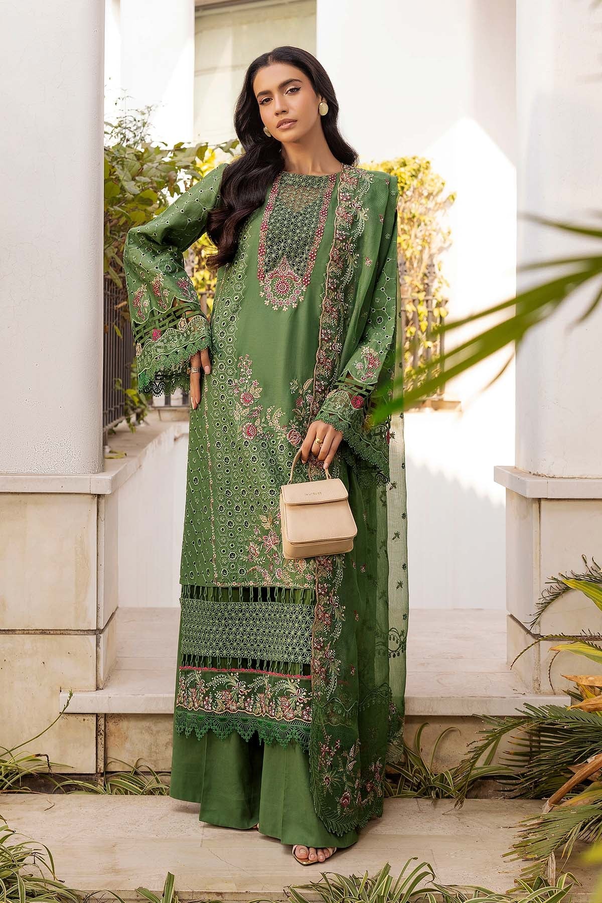 5303-DARCY EMBROIDERED LAWN STITCHED