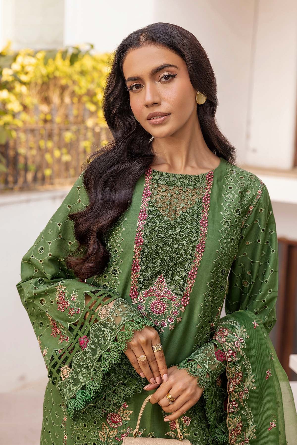 5303-DARCY EMBROIDERED LAWN STITCHED