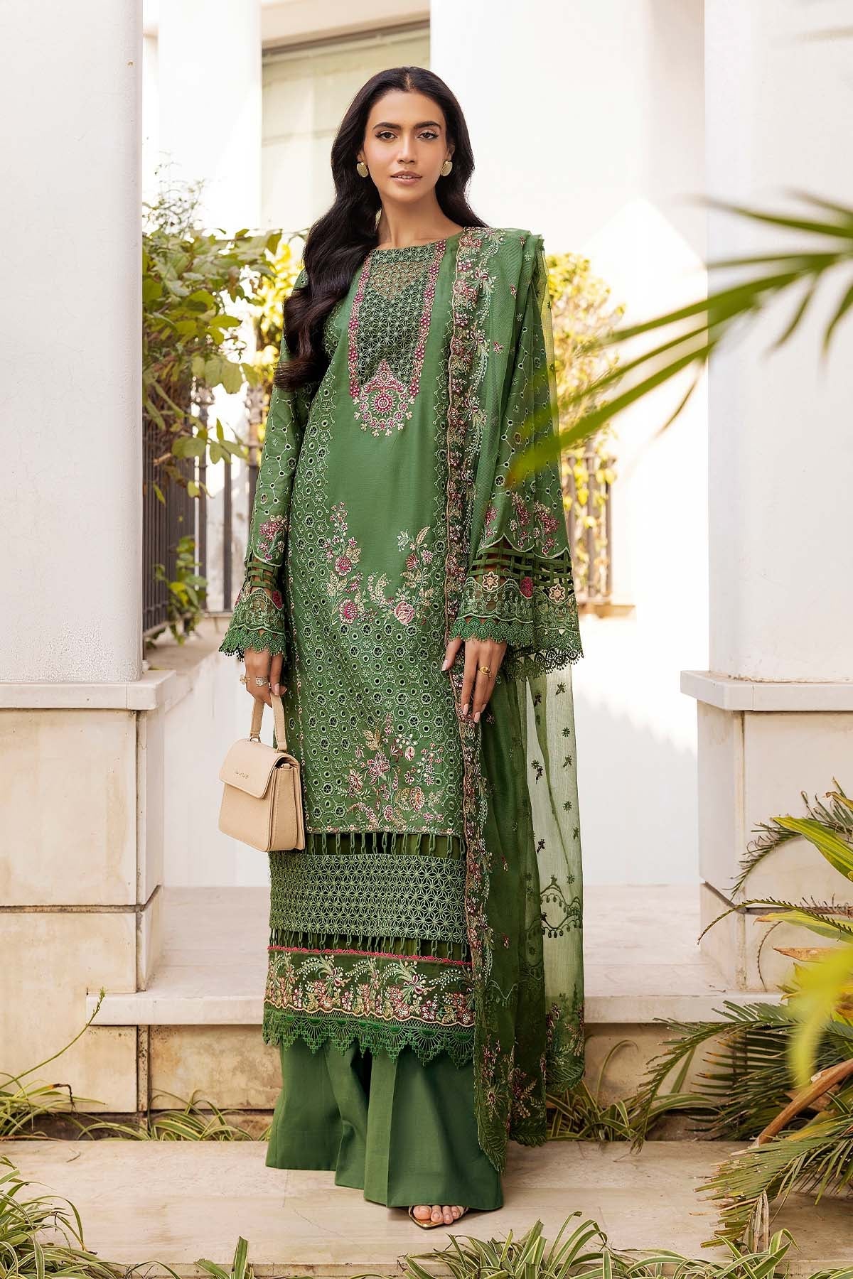5303-DARCY EMBROIDERED LAWN STITCHED